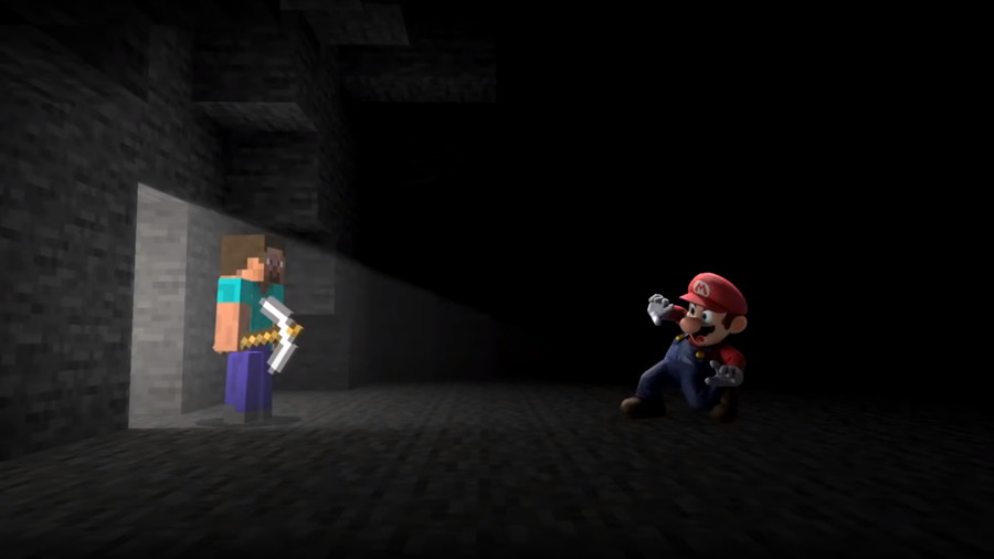 Super Smash Bros Ultimate Minecraft Steve