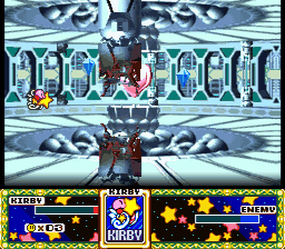 Kirby Super Star Milky Way Sidescroll Boss