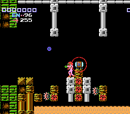 Metroid NES Brinstar Energy Tank