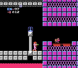 Metroid NES First Ridley's Lair Missile Pack