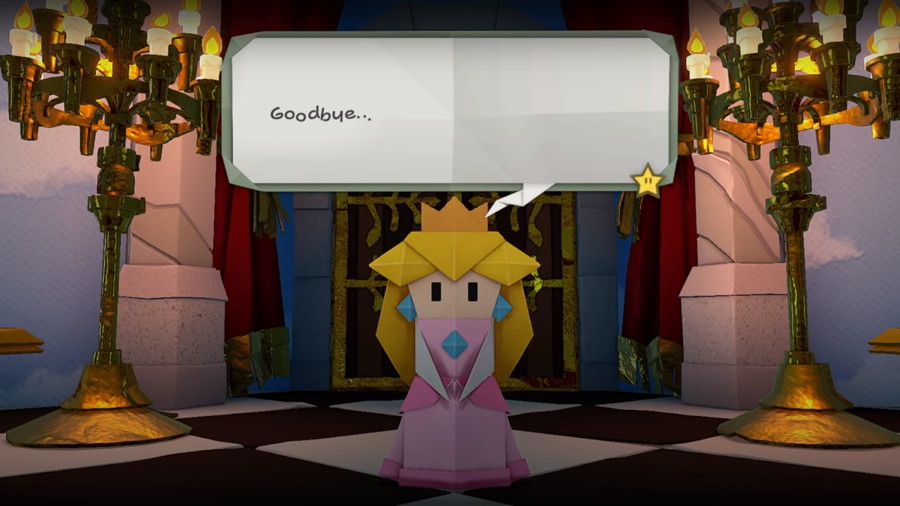 Paper Mario Oragami King Screenshot