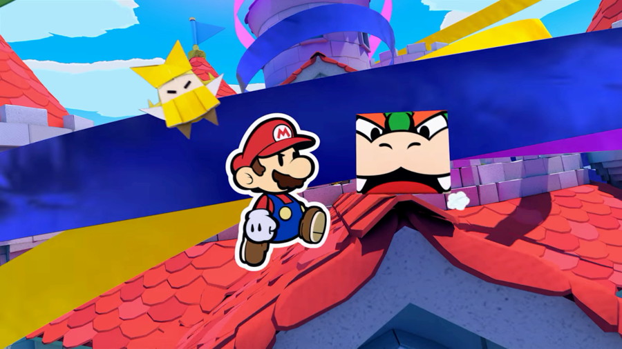 Paper Mario Oragami King Screenshot