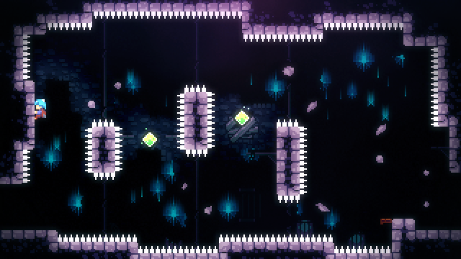 Celeste Gameplay Spikes