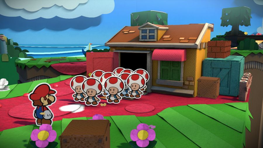 Paper Mario Color Splash Screenshot