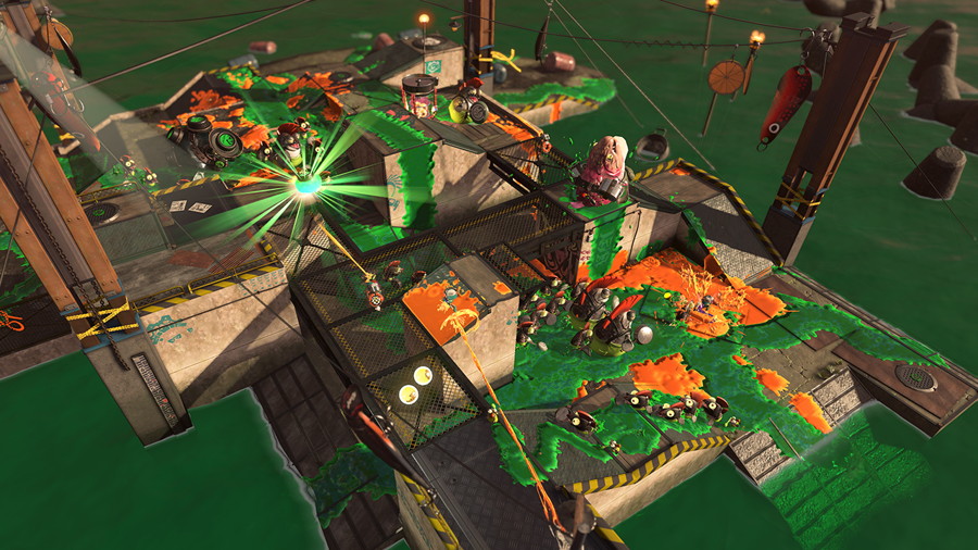 Splatoon 2 Salmon Run Screenshot
