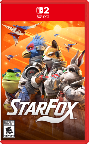 Star Fox Switch 2 Box Art