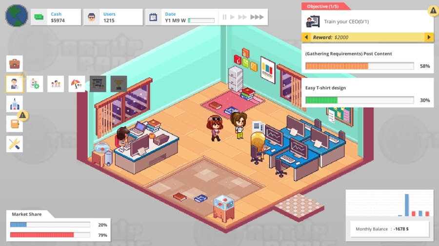 Startup Panic Upgraded Office Space