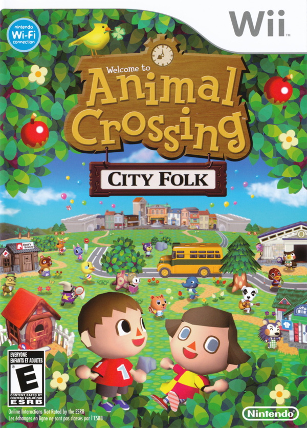 Animal Crossing: City Folk Box Art