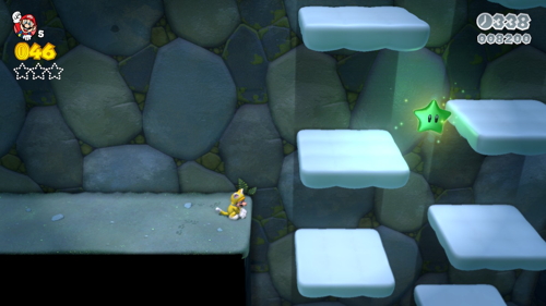 Super Mario 3D World 1-2 Green Stars