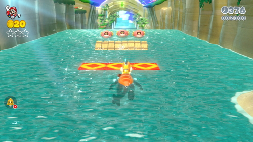 Super Mario 3D World 1-4 Green Stars