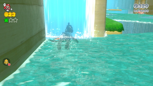 Super Mario 3D World 1-4 Green Stars