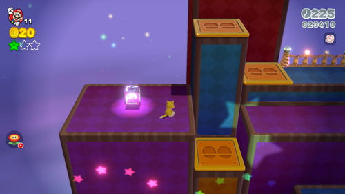 Super Mario 3D World 1-5 Green Stars