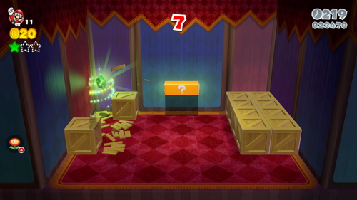 Super Mario 3D World 1-5 Green Stars