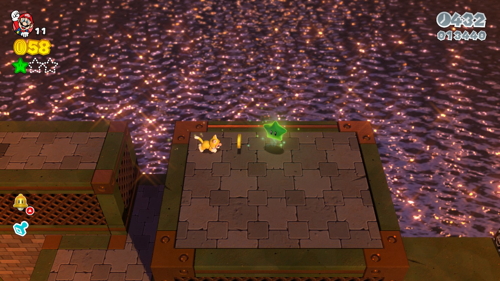 Super Mario 3D World 1-Castle Green Stars