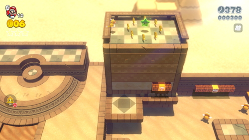 Super Mario 3D World 2-1 Green Stars