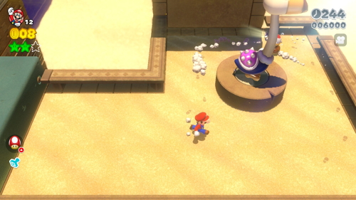 Super Mario 3D World 2-1 Green Stars