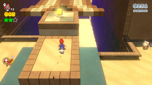 Super Mario 3D World 2-1 Stamp