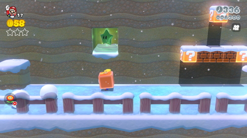 Super Mario 3D World 3-1 Green Stars