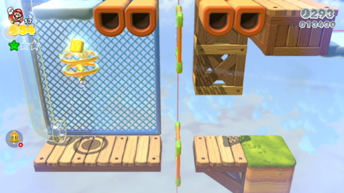 Super Mario 3D World 3-2 Stamp