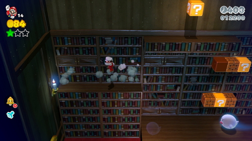 Super Mario 3D World 3-3 Green Stars