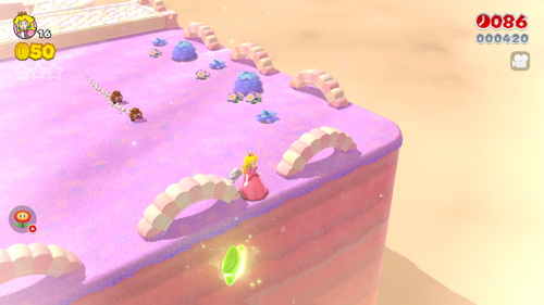 Super Mario 3D World 3-4 Green Stars