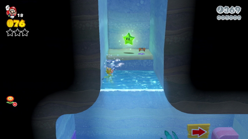 Super Mario 3D World 3-5 Green Stars