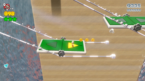 Super Mario 3D World 3-7 Stamp