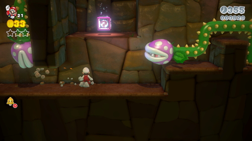 Super Mario 3D World 4-2 Green Stars