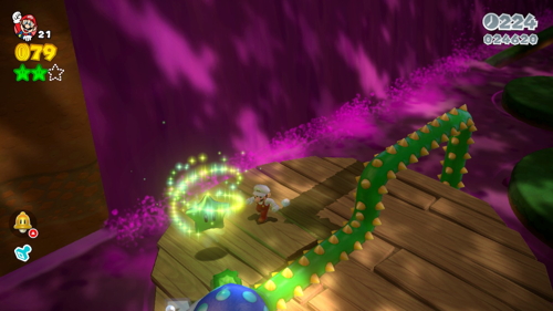 Super Mario 3D World 4-2 Green Stars