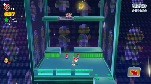 Super Mario 3D World 4-3 Stamp