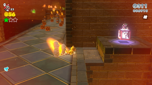 Super Mario 3D World 4-Castle Green Stars