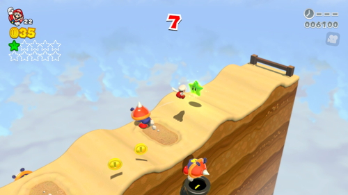 Super Mario 3D World 4-Mystery House Green Stars