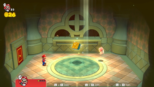 Super Mario 3D World 4-Tent Stamp