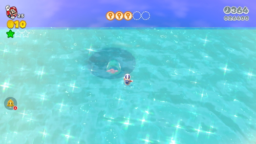 Super Mario 3D World 5-1 Green Stars