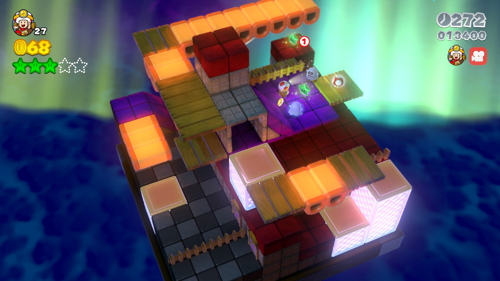 Super Mario 3D World 5-Toad Green Stars