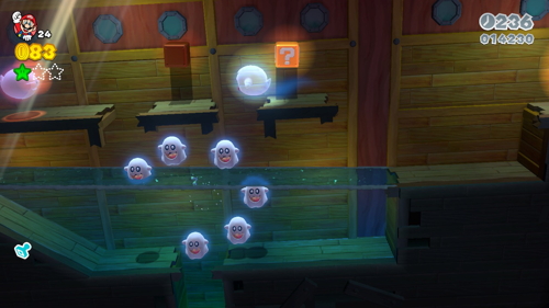 Super Mario 3D World 6-2 Green Stars