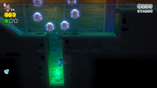 Super Mario 3D World 6-2 Green Stars