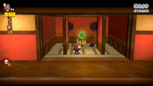 Super Mario 3D World 6-3 Green Stars