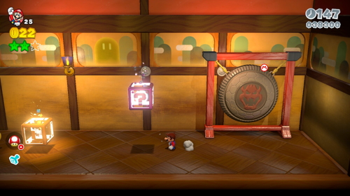 Super Mario 3D World 6-3 Green Stars