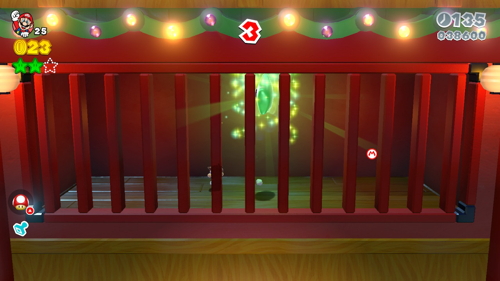 Super Mario 3D World 6-3 Green Stars