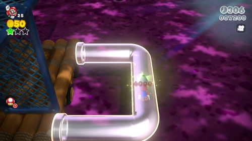 Super Mario 3D World 6-4 Green Stars