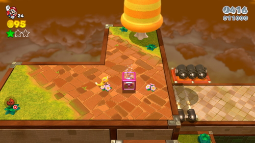 Super Mario 3D World 6-6 Green Stars