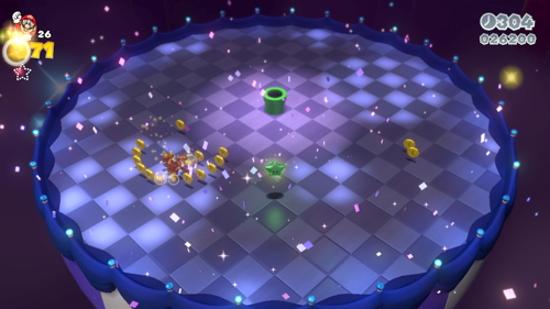 Super Mario 3D World 6-C Green Stars