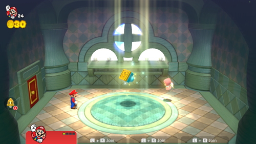 Super Mario 3D World 6-Tent Stamp