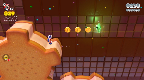 Super Mario 3D World Bowser-3 Green Stars