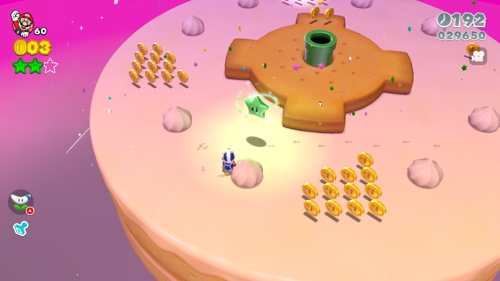 Super Mario 3D World Bowser-3 Green Stars