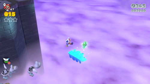 Super Mario 3D World Bowser-4 Green Stars