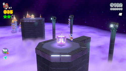 Super Mario 3D World Bowser-4 Green Stars