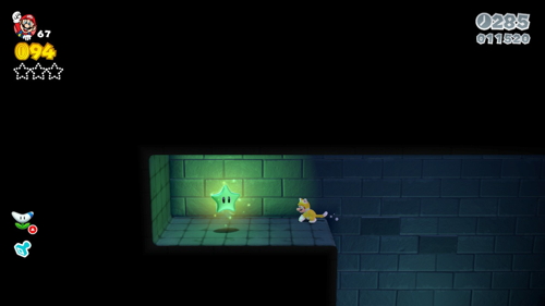 Super Mario 3D World Bowser-5 Green Stars