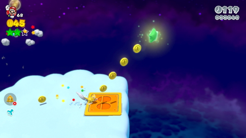 Super Mario 3D World Bowser-5 Green Stars